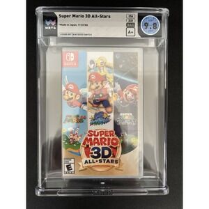 Nintendo Switch Sealed Super Mario 3D All Stars Wata 9.8 A+